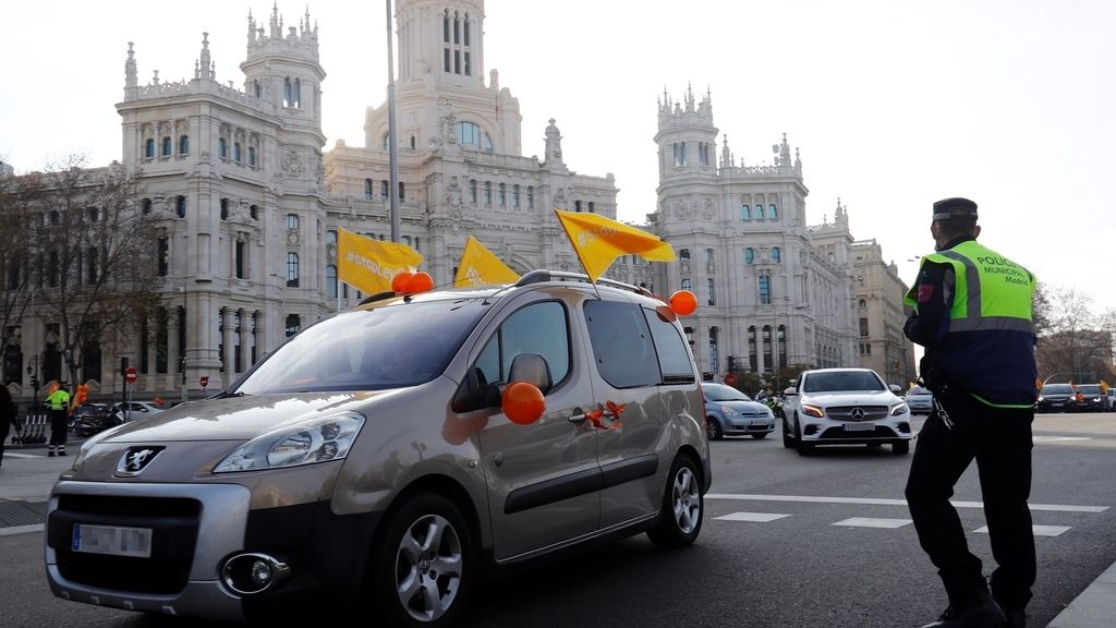 Manifestación contra la 'Ley Celaá' en Madrid