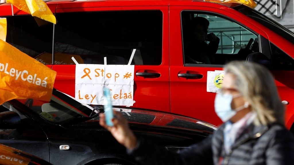 Manifestación contra la 'Ley Celaá' en Madrid