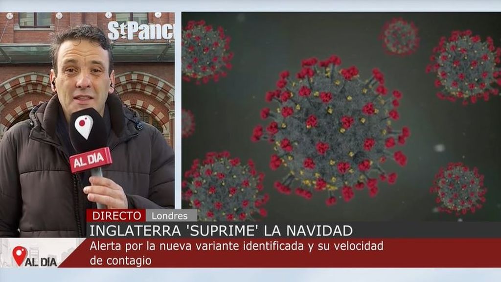 Reino Unido 'suprime' la Navidad: alerta por la nueva variante identificada y por su velocidad de contagio