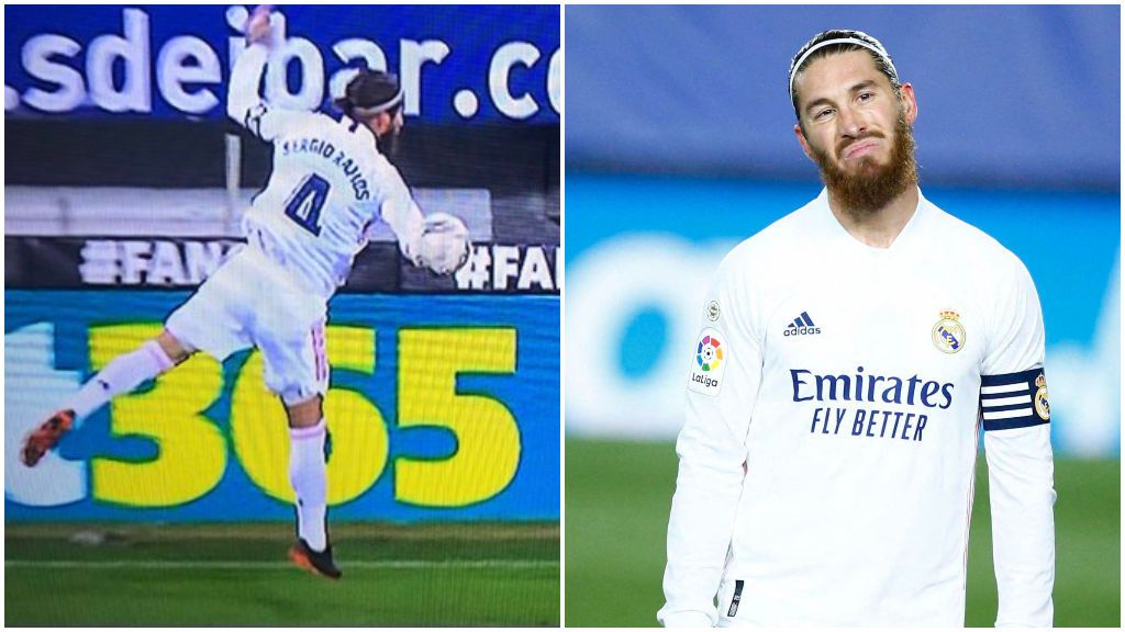 La reacción de Sergio Ramos tras la victoria con polémica por una posible mano suya en Eibar: "Seguimos creciendo"