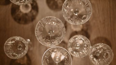 Copas de cristal: Trucos para que brillen como el primer día