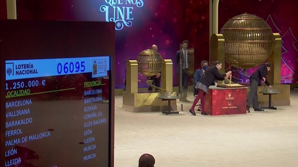Administraciones que han vendido el segundo premio de la Lotería de Navidad 2020