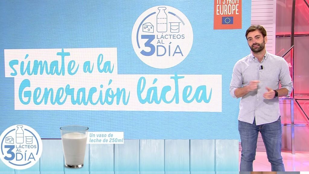 Ricardo Reyes apuesta en su alimentación por el consumo de lácteos locales