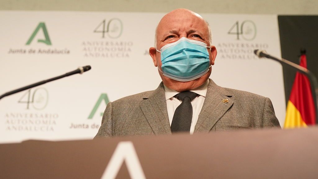 Jesús Aguirre, Consejero de Salud de la Junta de Andalucía