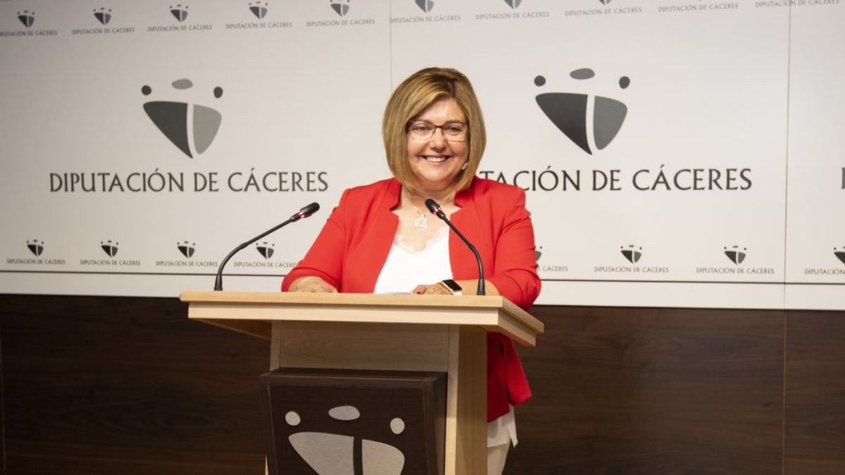 Muere la presidenta de la Diputación de Cáceres, Rosario Cordero, a los 54 años