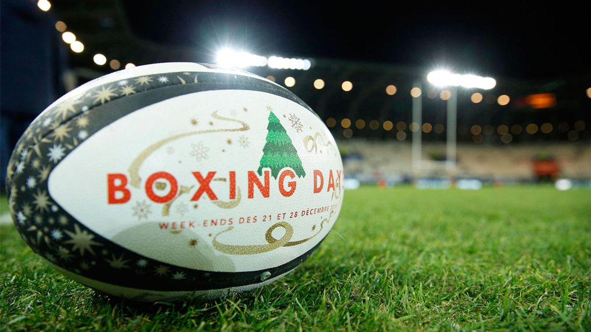 ¿Cuál es el origen de los partidos de rugby durante el Boxing Day?