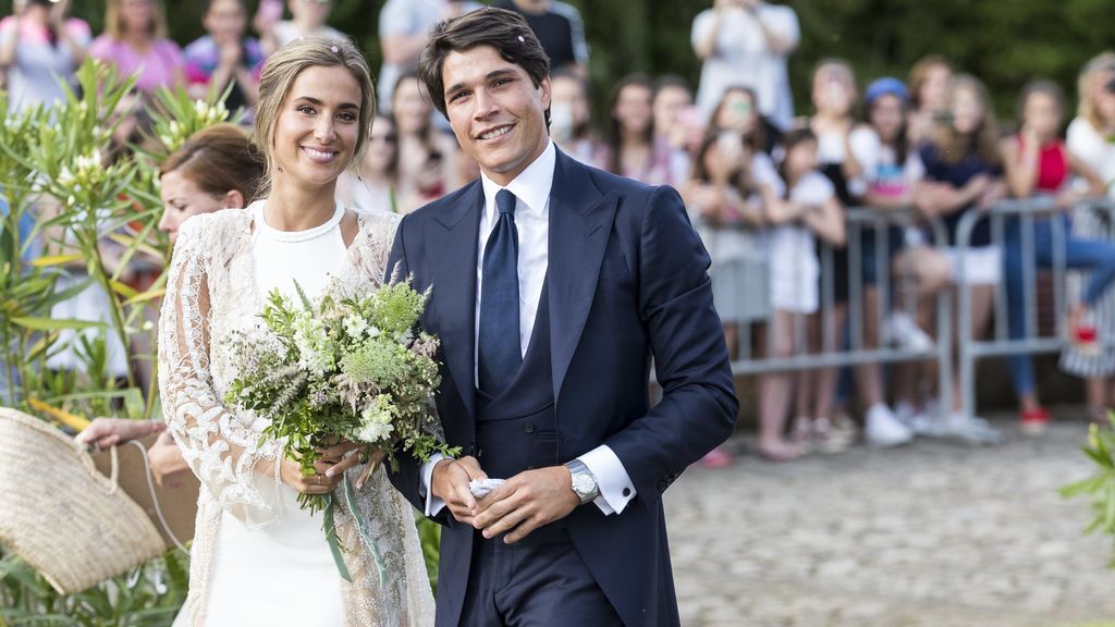 La feliz pareja se dio el 'sí, quiero' en el verano de 2019 en Cantabria.