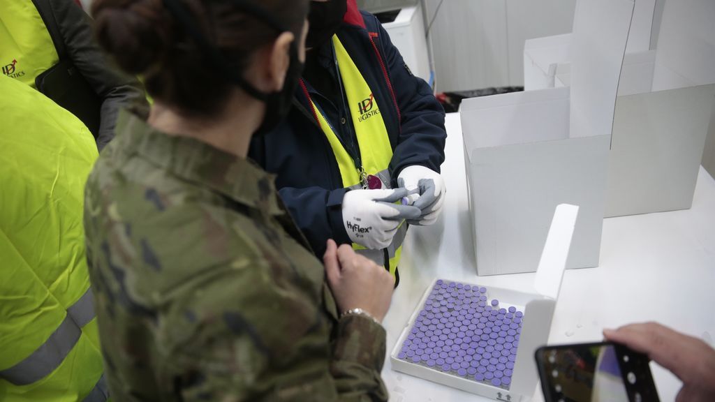 Entrega de vacunas este 26 de diciembre de 2020