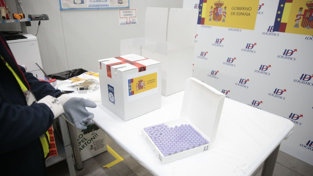 La vacuna contra el coronavirus comienza a repartirse por España