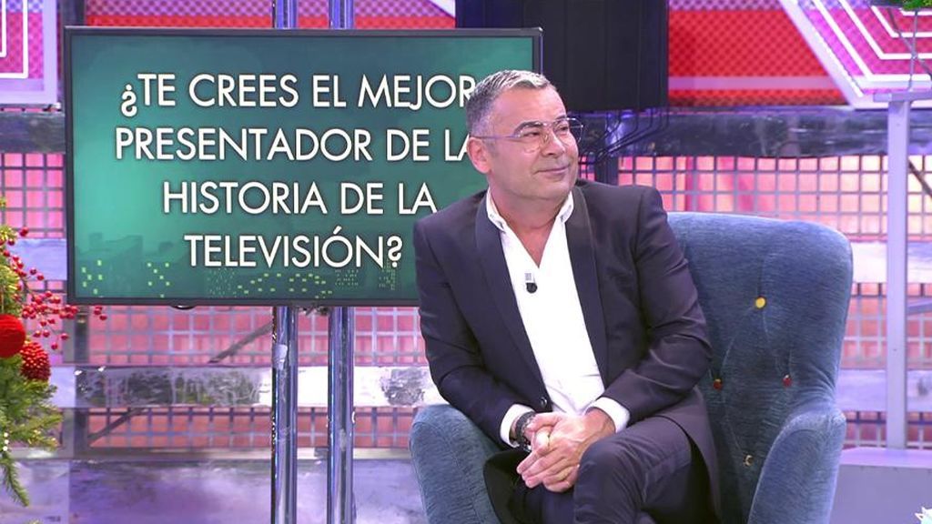 Jorge Javier Vázquez se cree el mejor presentador de programas de entretenimiento