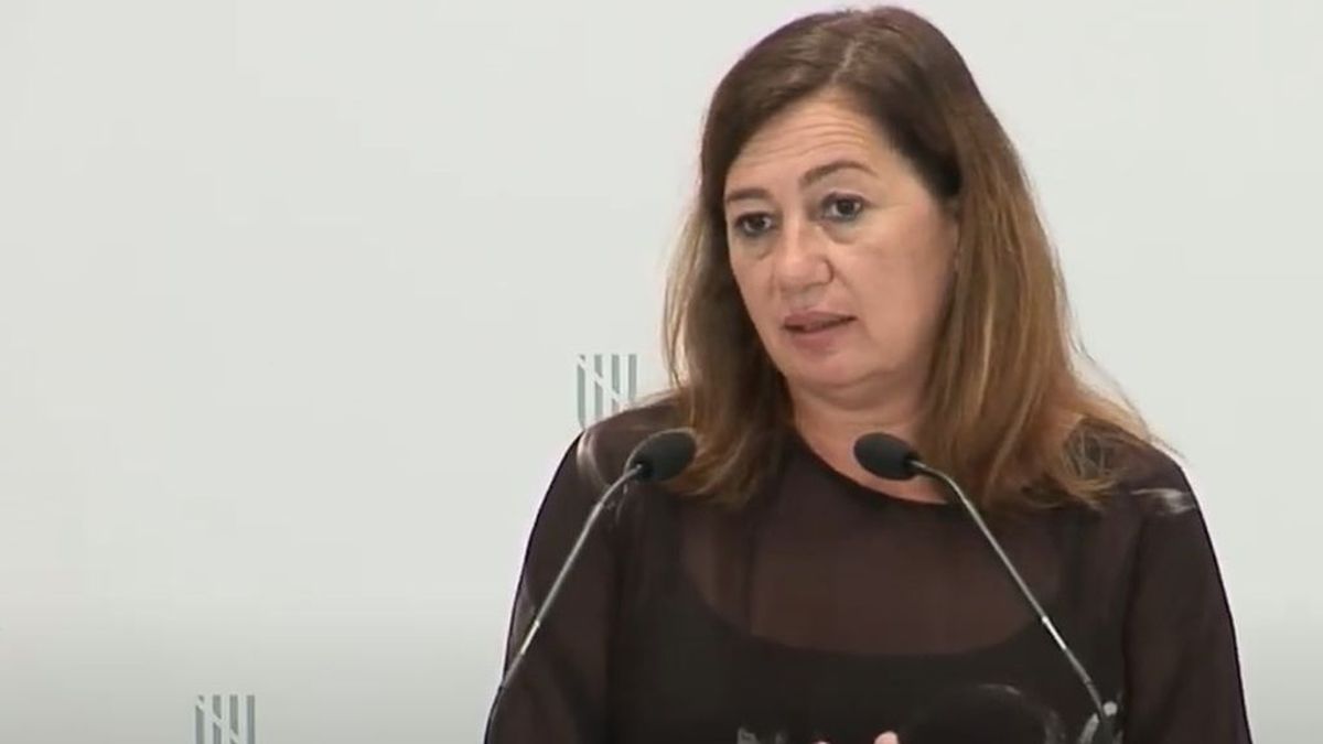 La presidenta del Govern, Francina Armengol
