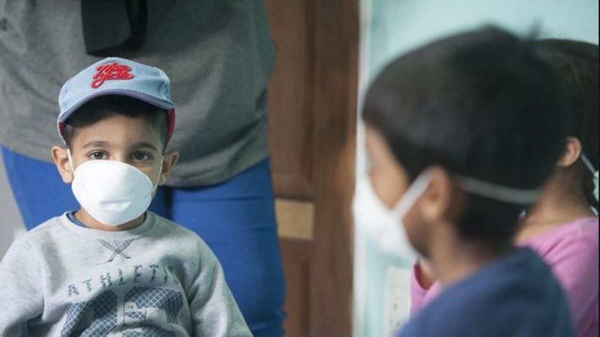 Los contagios con covid en niños aumentan del 1 al 12 % en la segunda ola de la pandemia