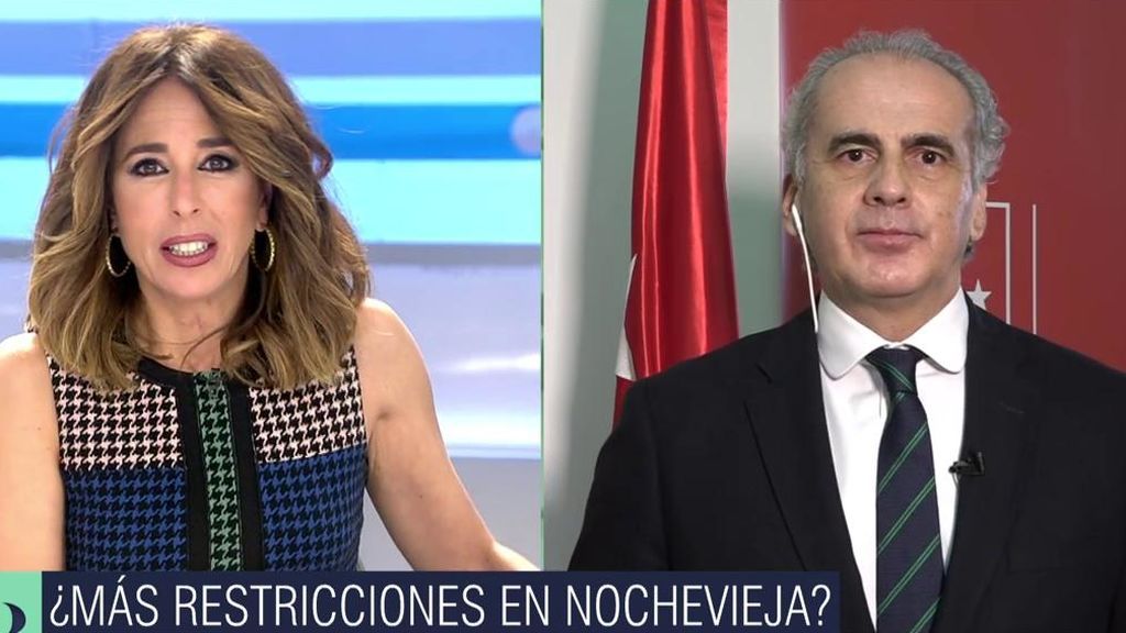 El consejero de Sanidad avisa sobre la nueva cepa, Nochevieja y el plan de vacunación