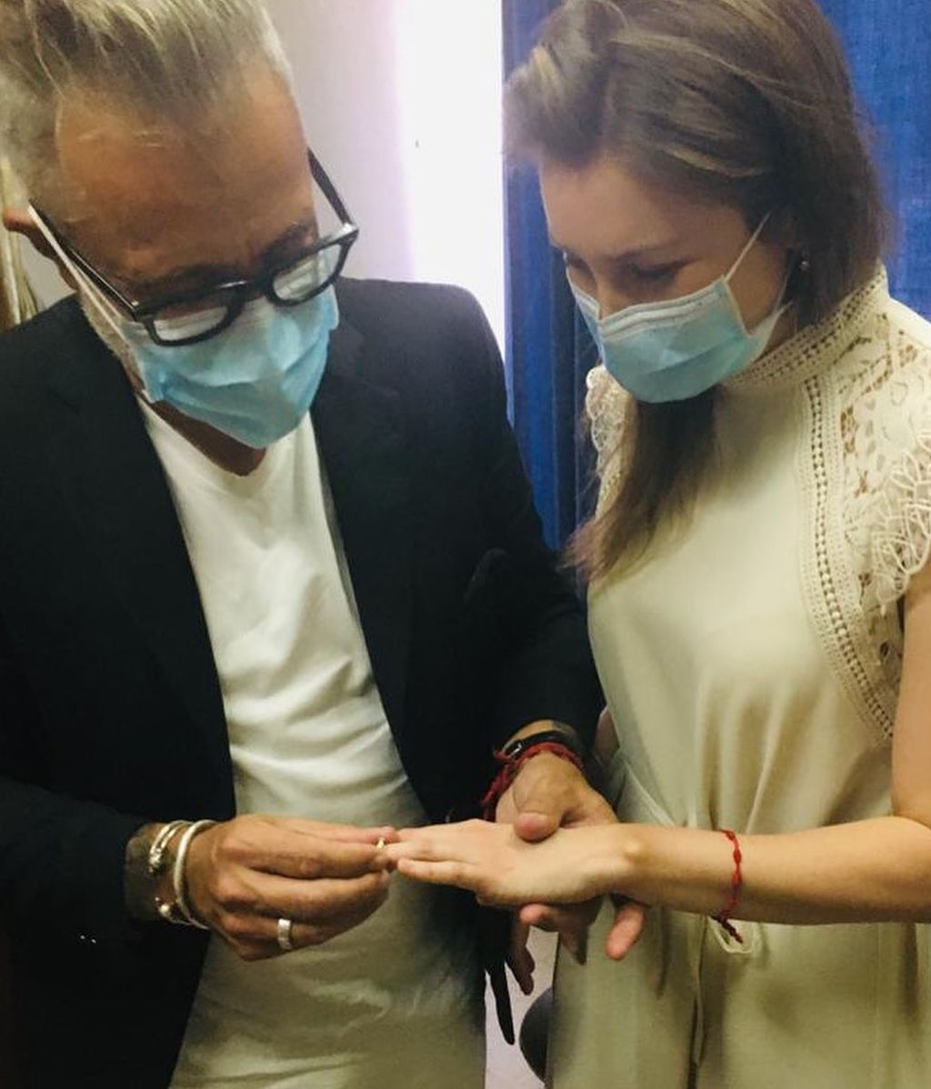Sergi Arola casándose con Francisca Leree