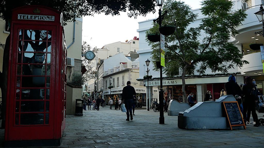 La calle principal de Gibraltar