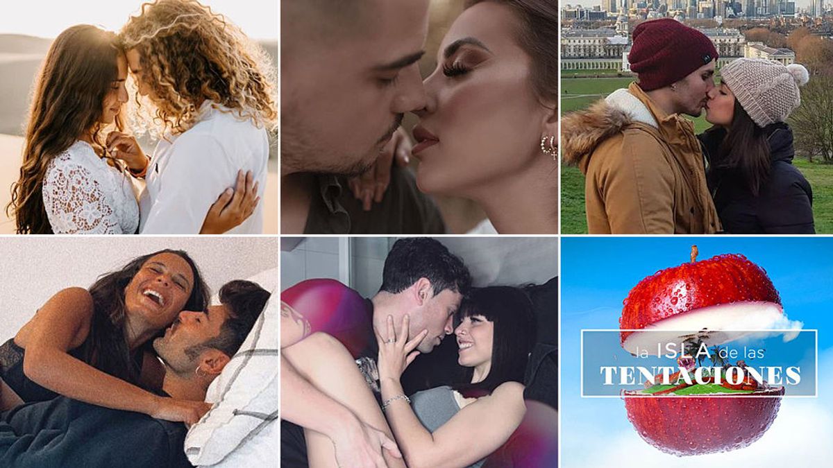 Las fotos más románticas de las parejas de 'La isla de las tentaciones 3' antes de poner su amor a prueba