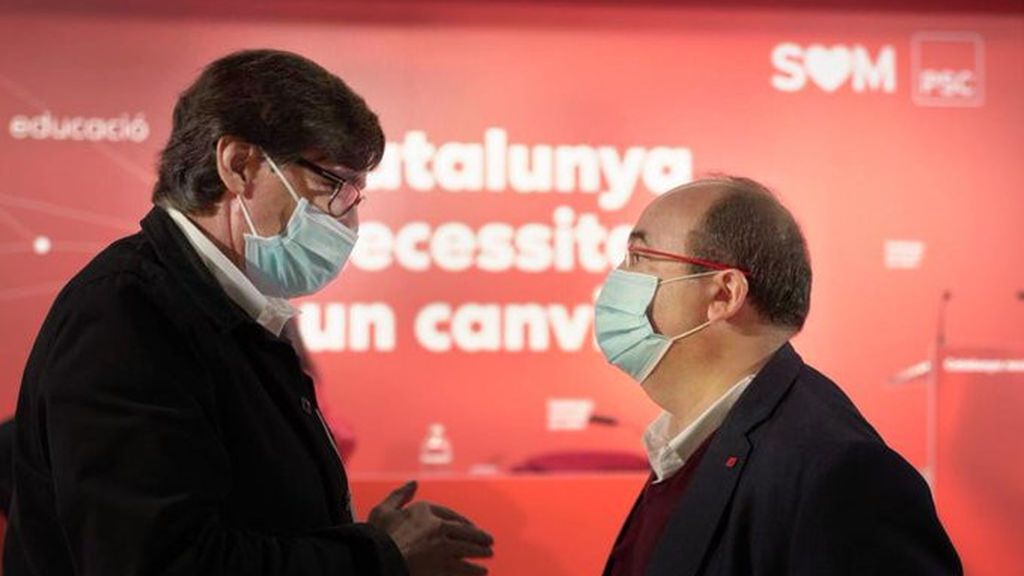 Iceta presenta a Illa como "el mejor candidato" para que los catalanes "perciban que el cambio es posible" Iceta presenta a Illa como "el mejor candidato" para que los catalanes "perciban que el cambio es posible"