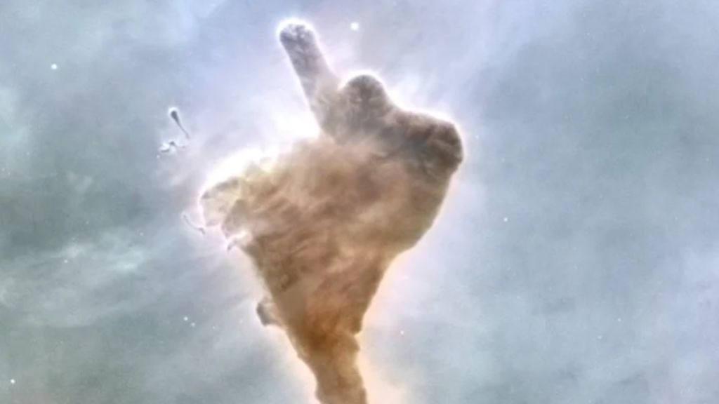 La nube espacial que puede lanzar el mensaje final a 2020: depende de cómo la mires