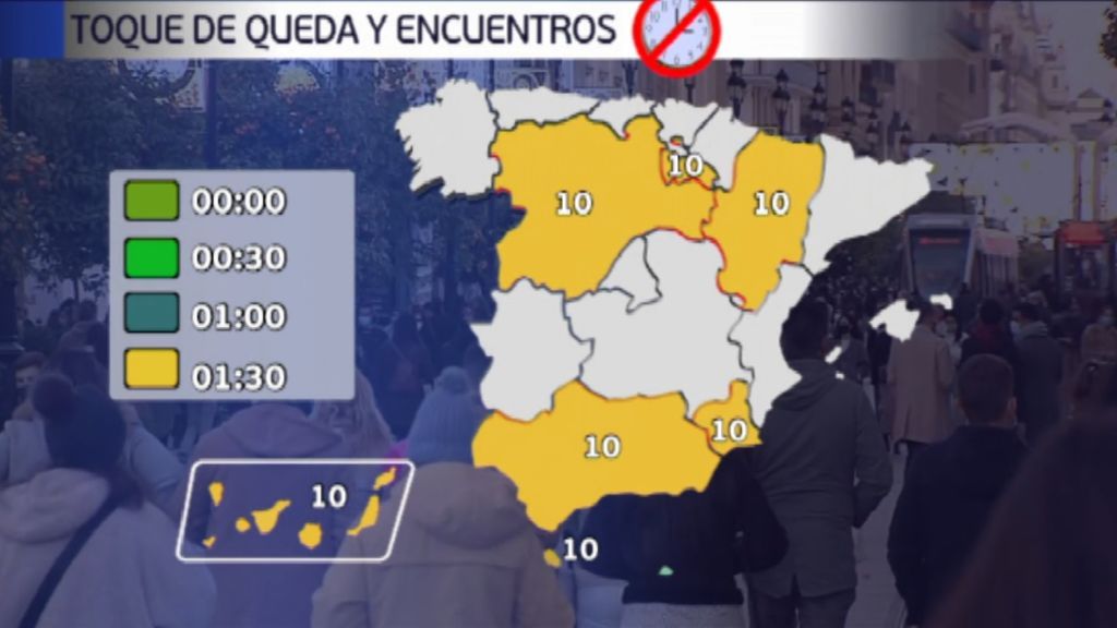 Las restricciones en Nochevieja