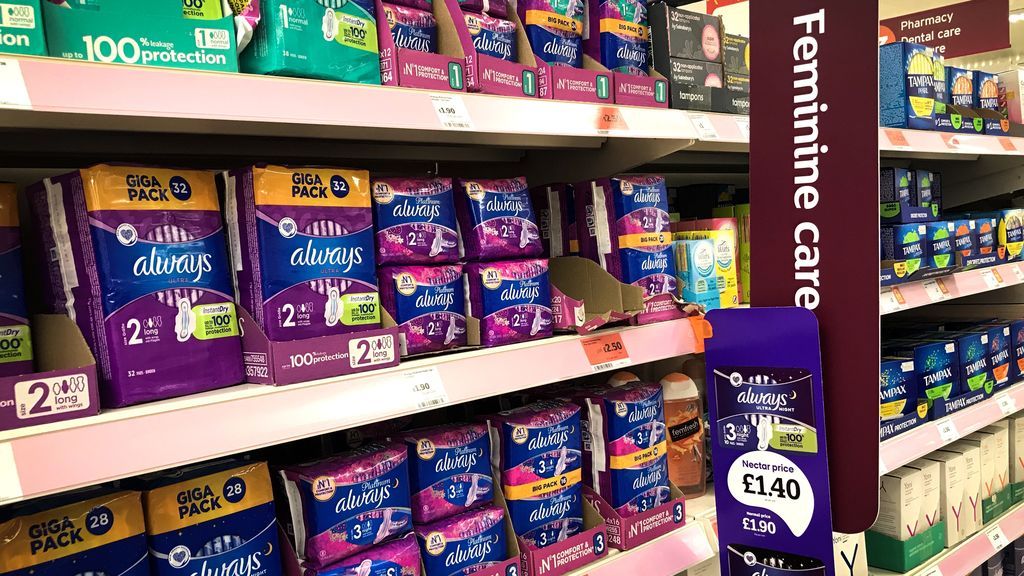 El Reino Unido elimina el impuesto que gravaba los productos de higiene femenina tras el Brexit El Reino Unido elimina el impuesto que gravaba los productos de higiene femenina tras el Brexit