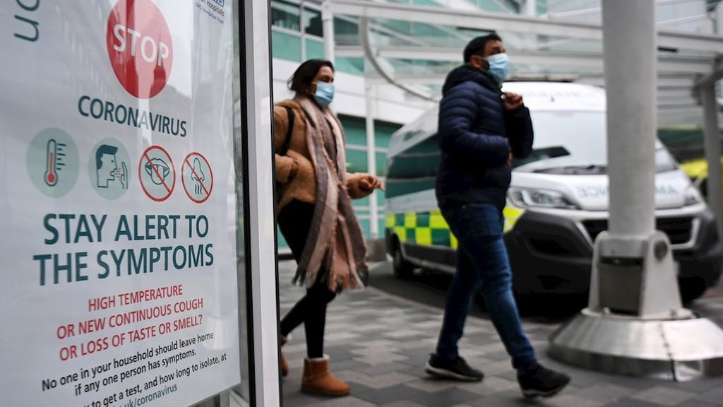 Reino Unido bate un nuevo récord histórico, con 57.725 contagios en las últimas 24 horas Reino Unido bate un nuevo récord histórico, con 57.725 contagios en las últimas 24 horas