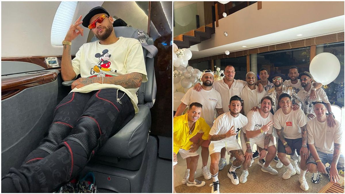 Neymar responde a las críticas de su fiesta en Brasil: "Para alegría de unos y tristeza de otros. Volviendo para casa" Neymar responde a las críticas de su fiesta en Brasil: "Para alegría de unos y tristeza de otros. Volviendo para casa"