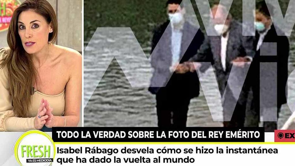 ¿Cómo se hizo la foto del Rey emérito en Abu Dabi? Isabel Rábago nos cuenta la intrahistoria