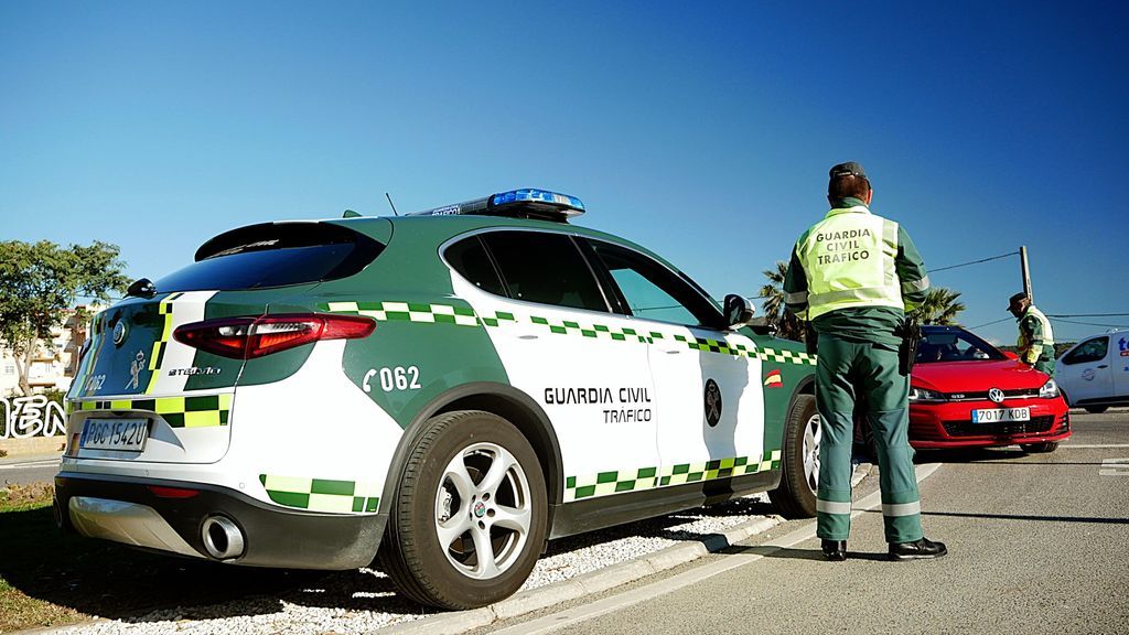 Control de la Guardia Civil en La Línea de la Concepción, hoy