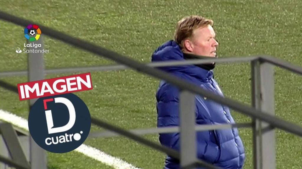 Koeman no acaba de verlo claro y terminó desesperado en el banquillo: "Al final hemos sufrido un poco"