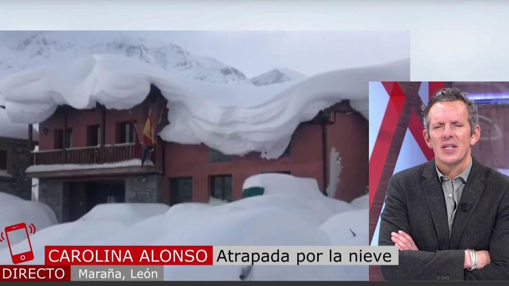 ¡Impresionante! La nieve sepulta Moraña: “La situación actual mete miedo”