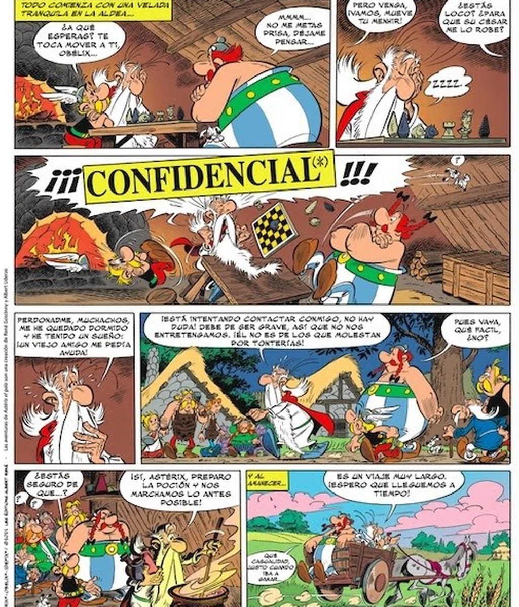 Panini asterix 60 años aventura 1 en blanco del álbum completo reemplazo...