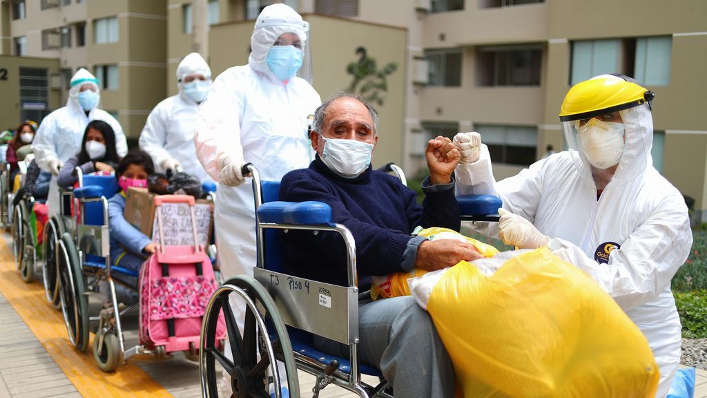 Perú roza el colapso en las UCI por coronavirus Perú roza el colapso en las UCI por coronavirus