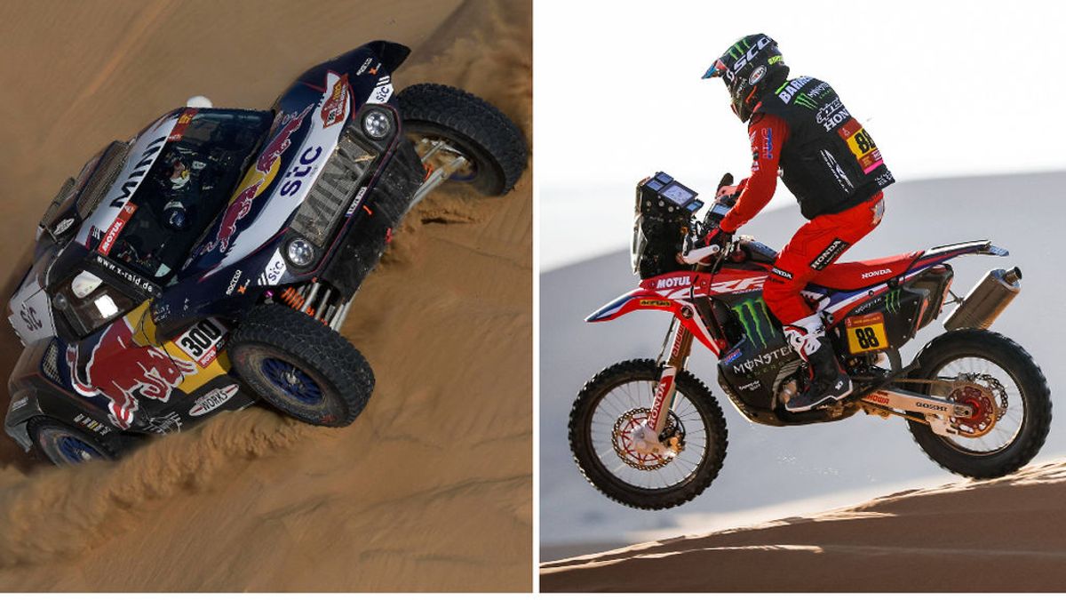 Carlos Sainz y Joan Barreda tropiezan en la tercera etapa y se alejan de la general del Dakar Carlos Sainz y Joan Barreda tropiezan en la tercera etapa y se alejan de la general del Dakar