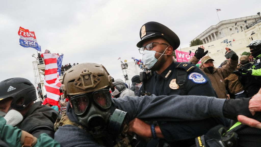 El asalto al Capitolio de EEUU, en IMÁGENES