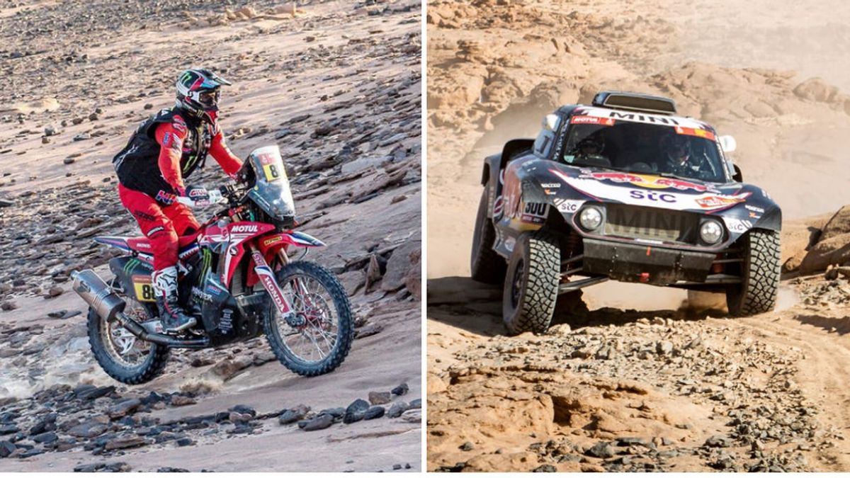 Barreda se lleva la cuarta etapa del Dakar y Carlos Sainz sigue cediendo tiempo Barreda se lleva la cuarta etapa del Dakar y Carlos Sainz sigue cediendo tiempo