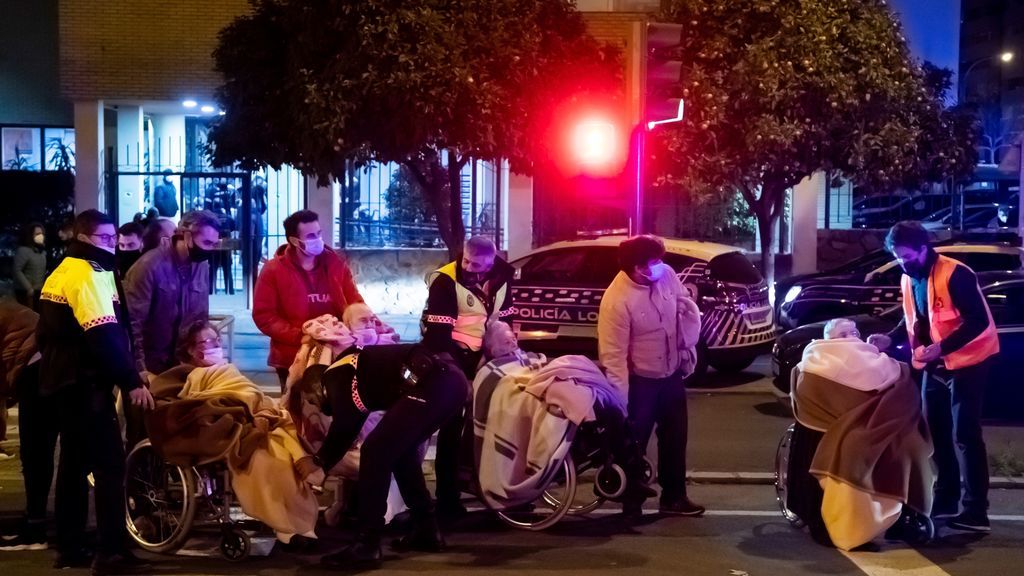 Incendio en una residencia de Sevilla