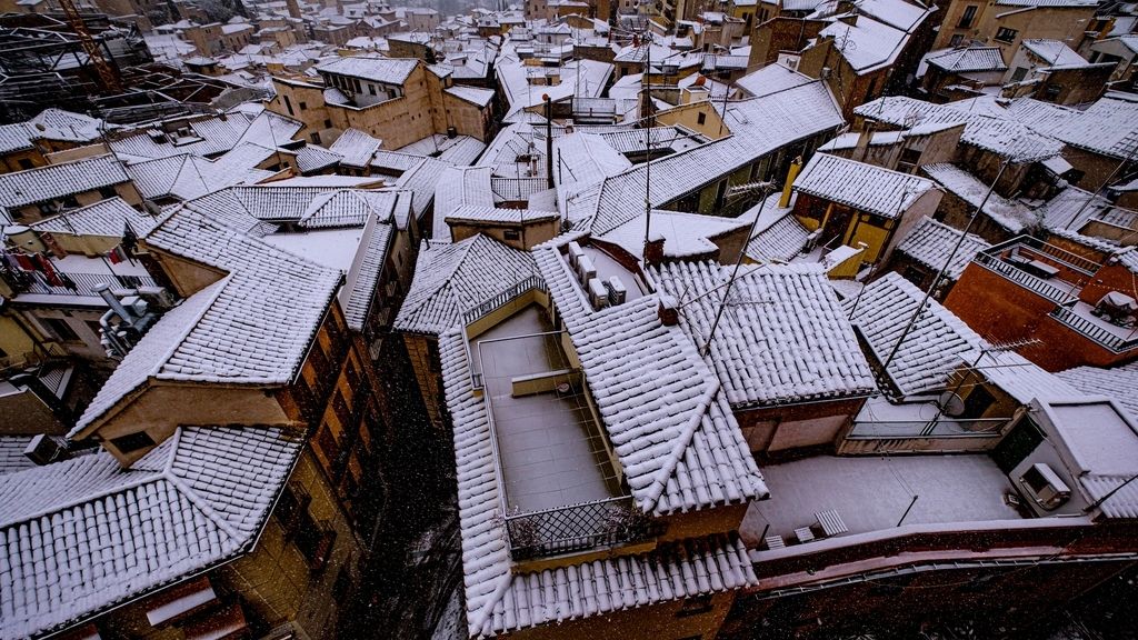 Las mejores imágenes de la borrasca 'Filomena': España, cubierta de nieve
