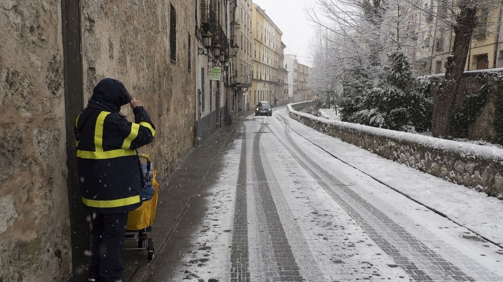 Las mejores imágenes de la borrasca 'Filomena': España, cubierta de nieve