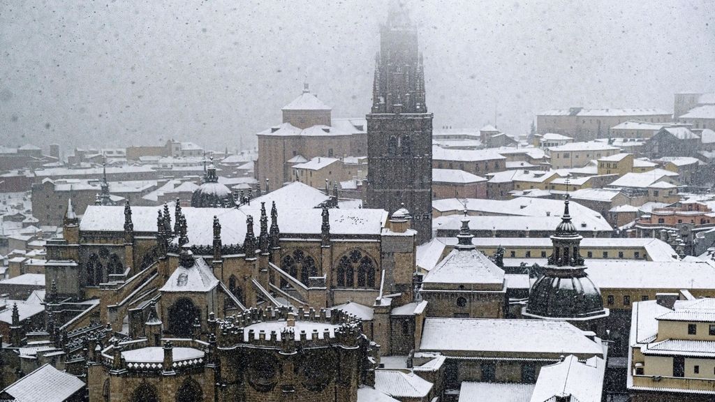 Las mejores imágenes de la borrasca 'Filomena': España, cubierta de nieve
