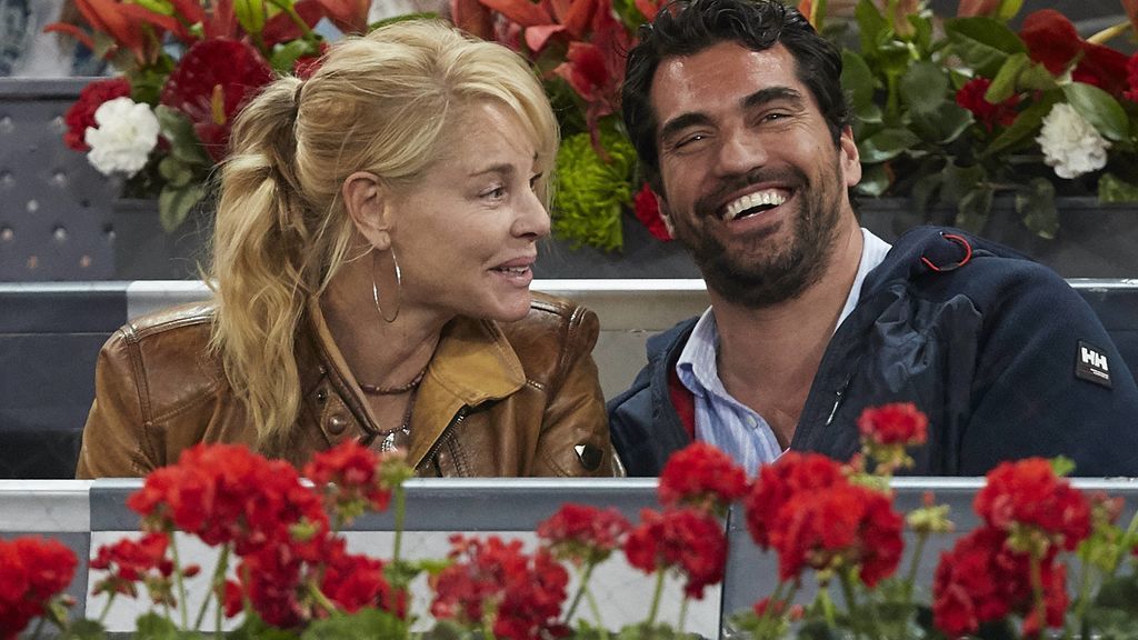 Belén Rueda con su pareja anterior, Francis Malfatto