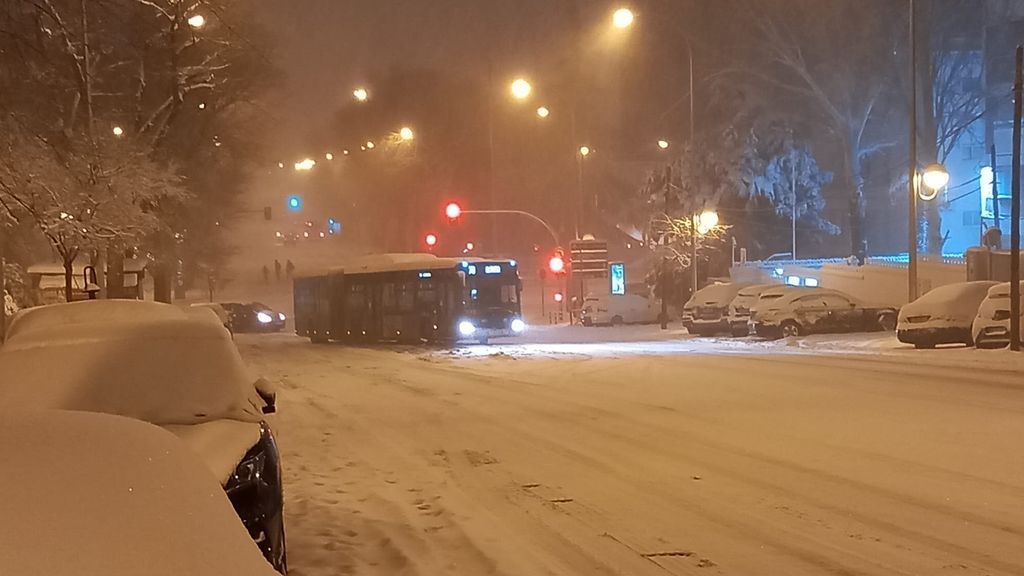 bus atrapado madrid