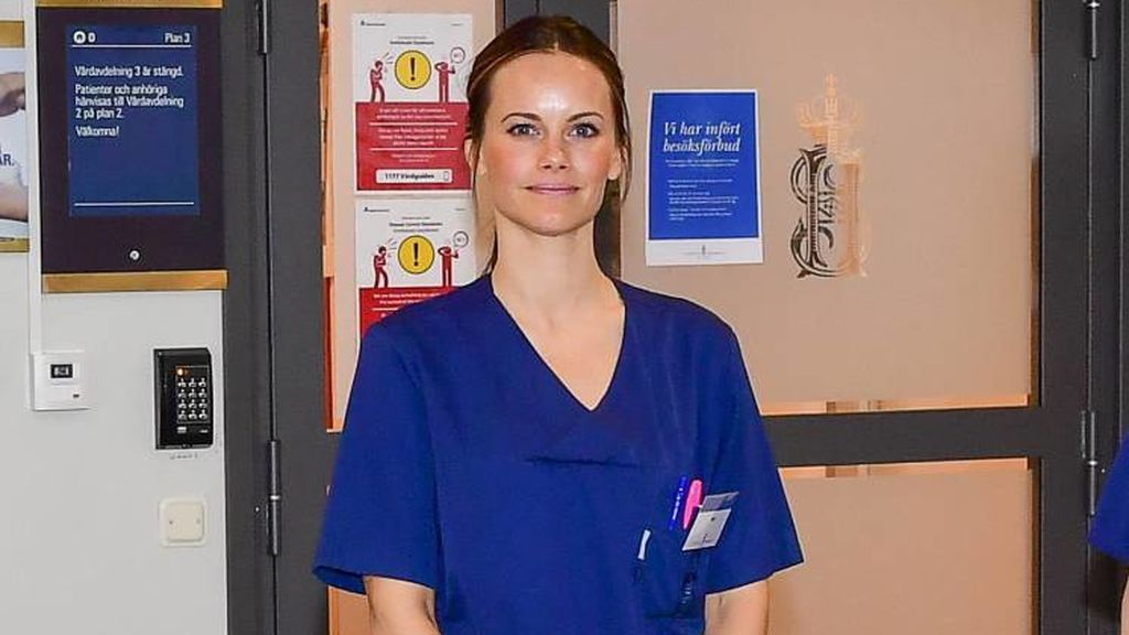 Sofia Hellqvist, de Suecia, trabajó como voluntaria en un hospital.