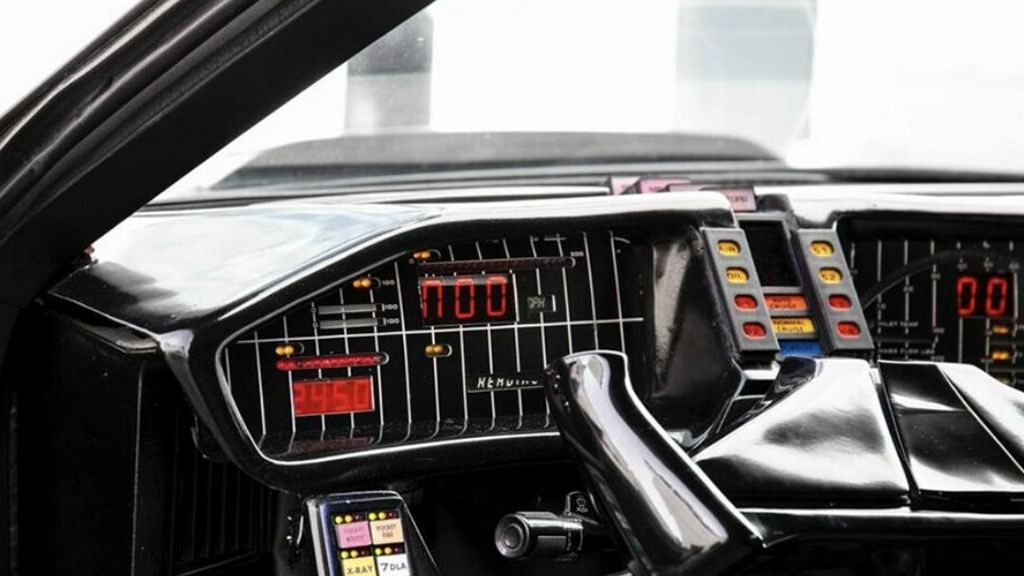 El interior de Kitt, subastado ahora por su amigo David