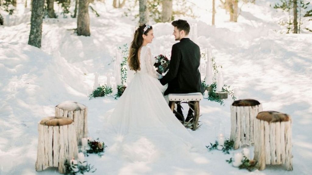 Las bodas de invierno tendrán que tener distintos puntos de luz y calidez.