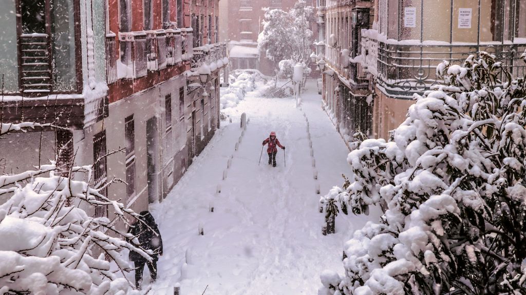 Nevada histórica: media España queda paralizada por la nieve