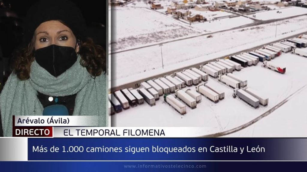 200 camiones embolsados en la provincia de Ávila