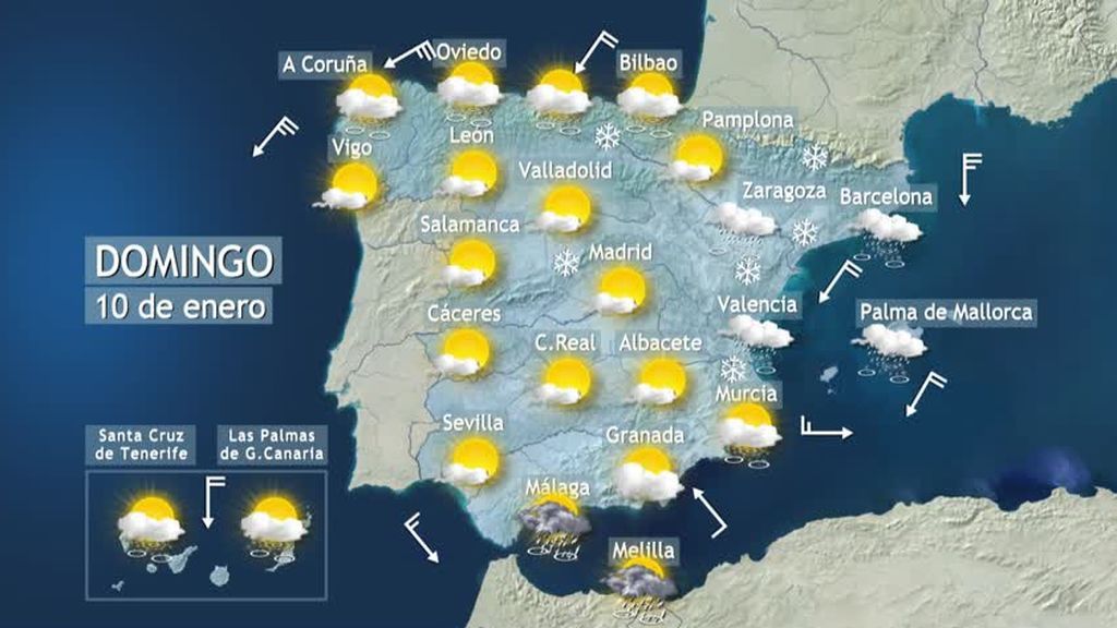 Tras Filomena, llega a Madrid una ola de frío extremo