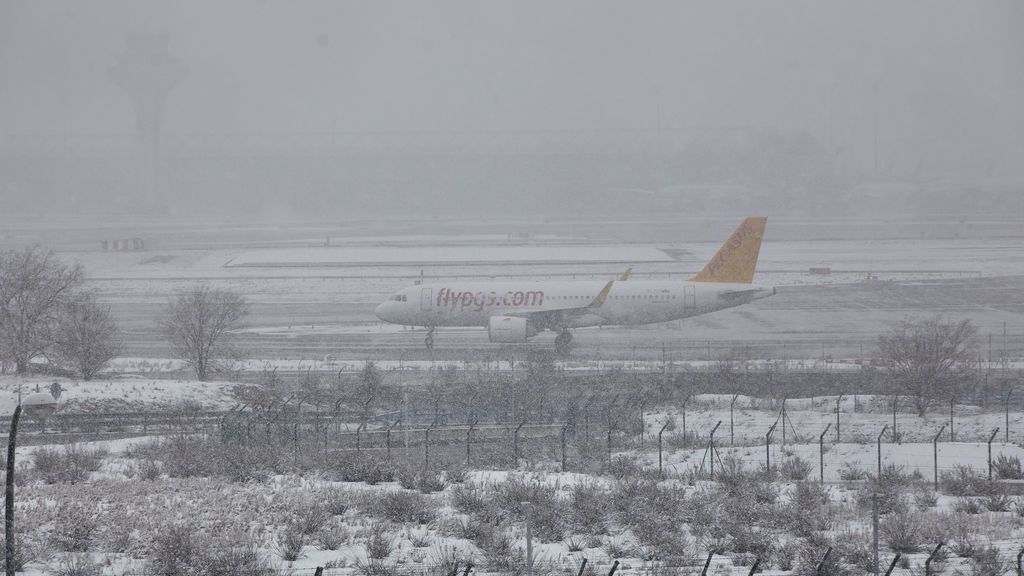 Pista del aeropuerto Madrid-Barajas