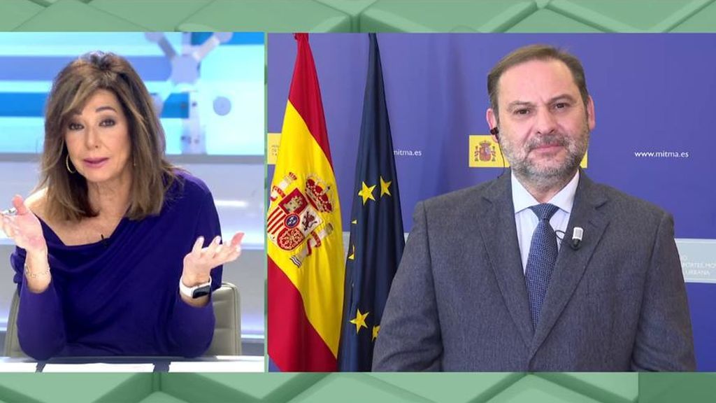 Ábalos, Ministro de Transporte y Movilidad explica la situación del país y el entendimiento del Gobierno con la Comunidad de Madrid para vencer a Filomena