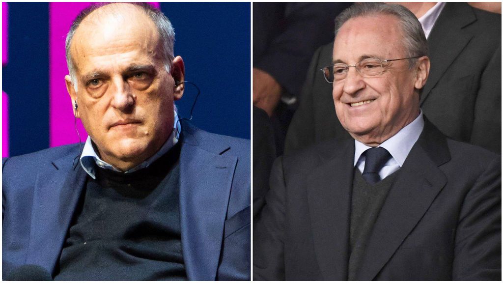 Tebas y Florentino no mantienen un buena relación.